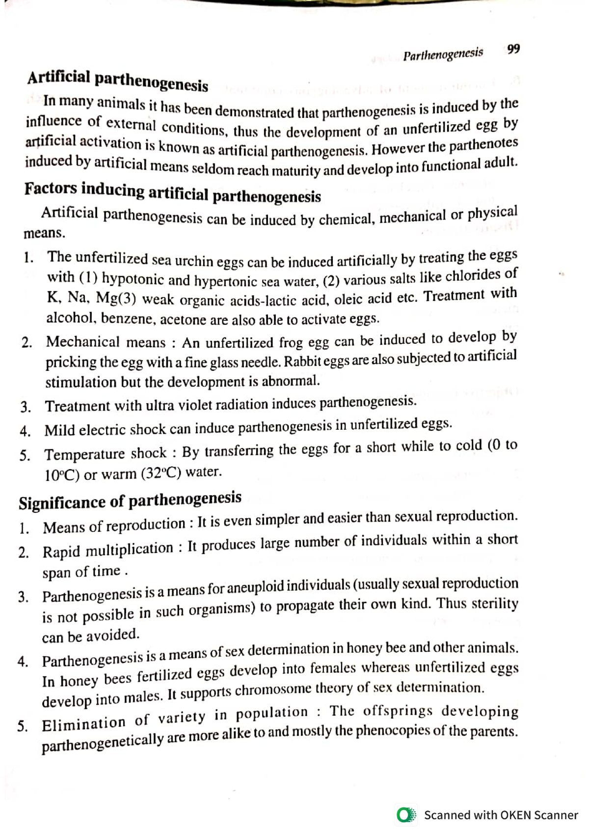 Parthenogenesis Artificial Parthenogenesis Factors Including Artificial Parthenogenesis 9946