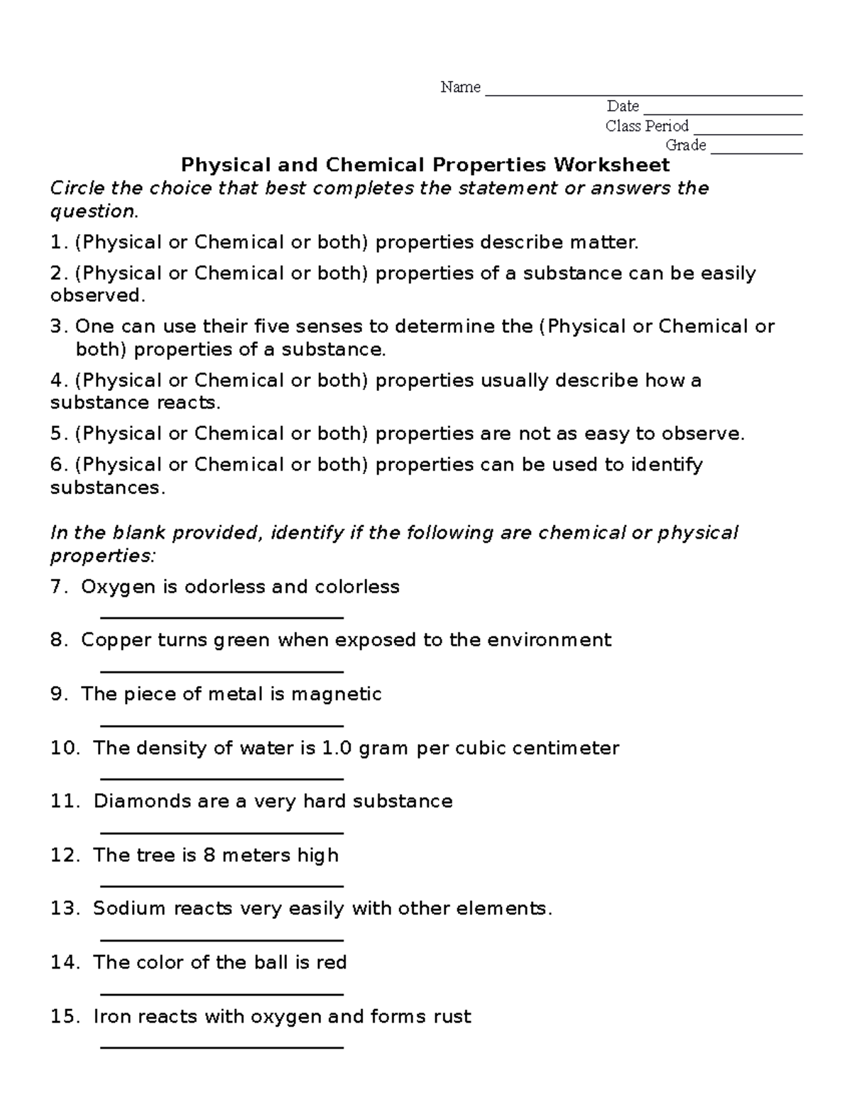 Physical And Chemical Properties Worksheet Name   Thumb 1200 1553 