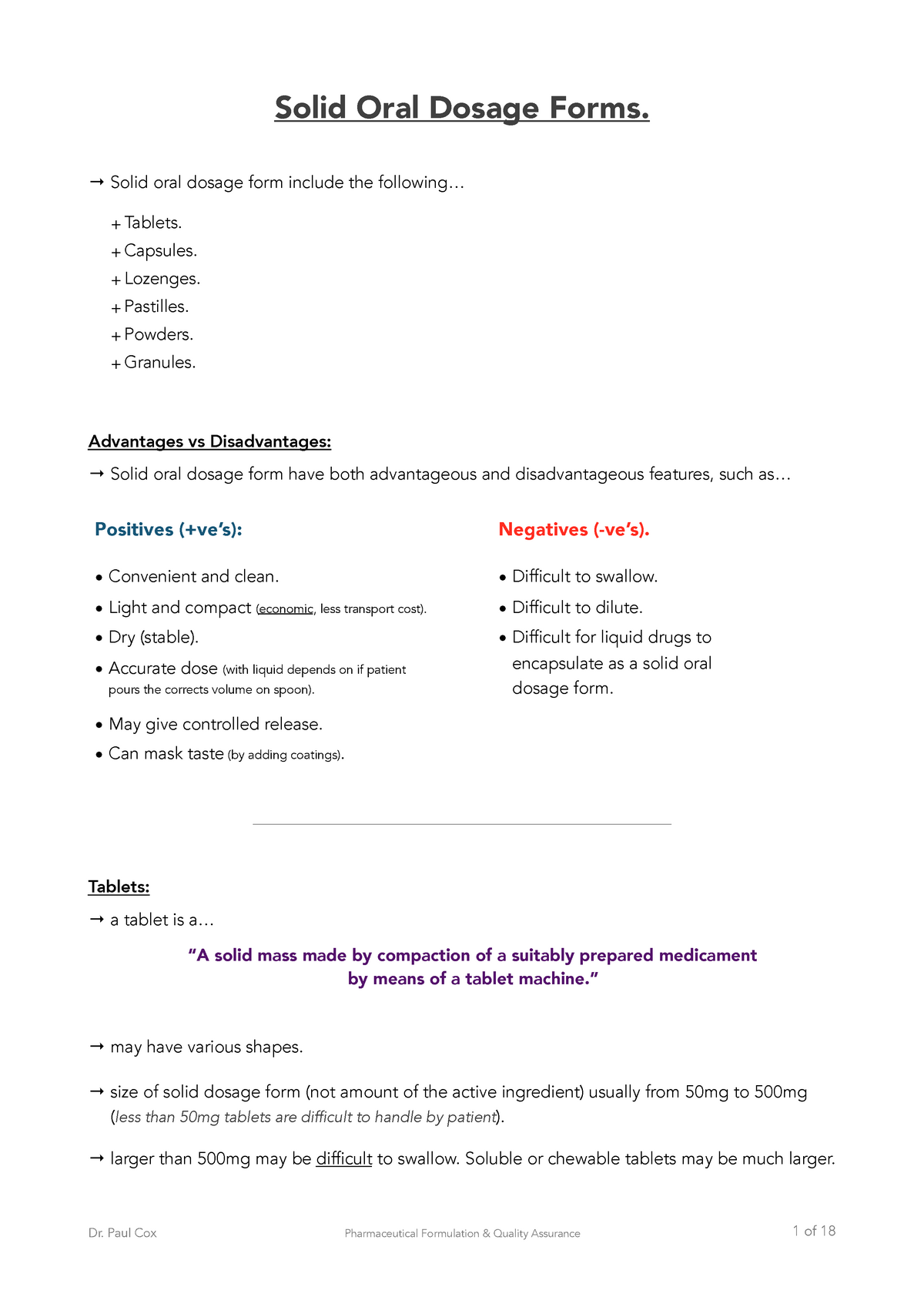 solid-oral-dosage-forms-solid-oral-dosage-form-include-the-tablets