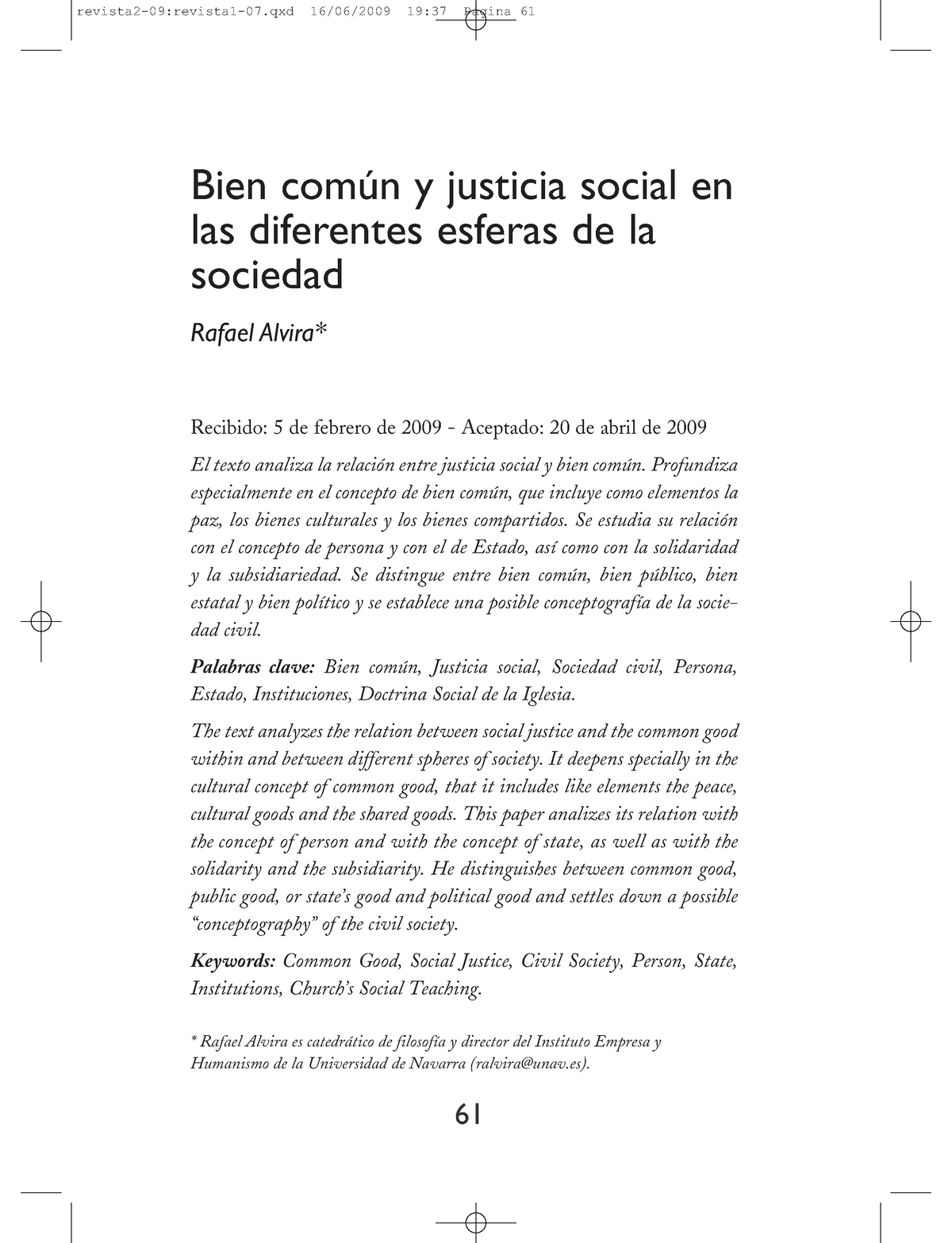 Semana 5, Justicia Social Y Bien Común - Bien Común Y Justicia Social ...