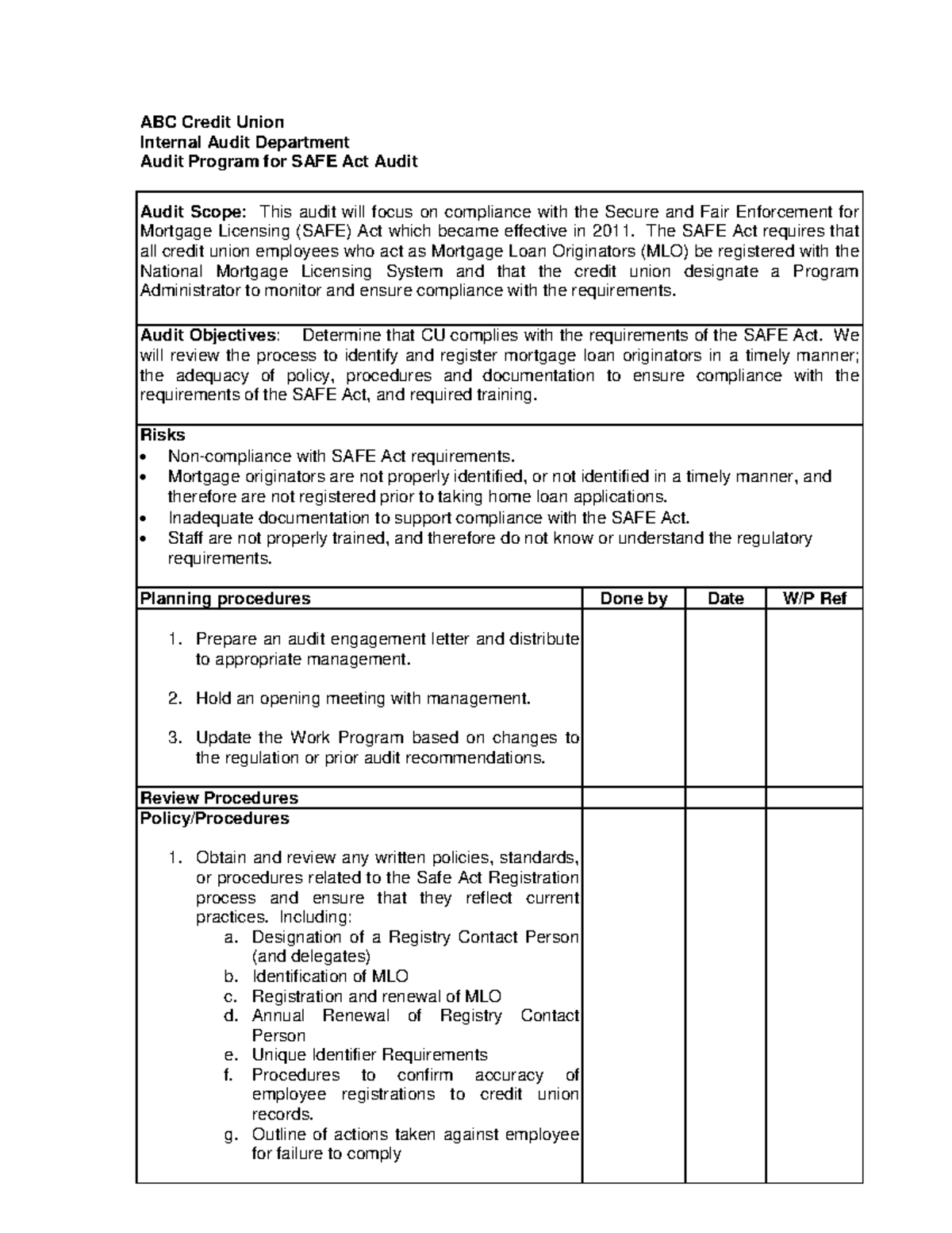 audit-program-sample-2-none-abc-credit-union-internal-audit