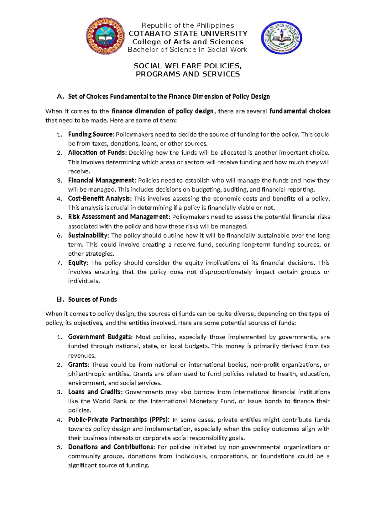 Swpps Topics 7 - THIS IS JUST A LECTURE MODULES - Republic of the ...