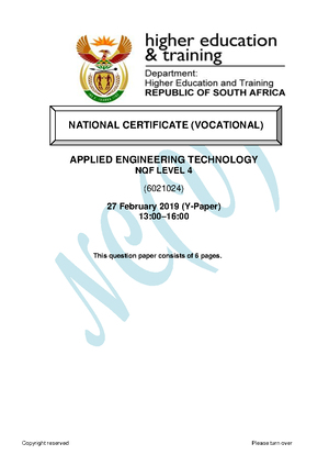 Computer Practice N6 MEMO JUNE 2021 - MARKING GUIDELINE -1- COMPUTER ...