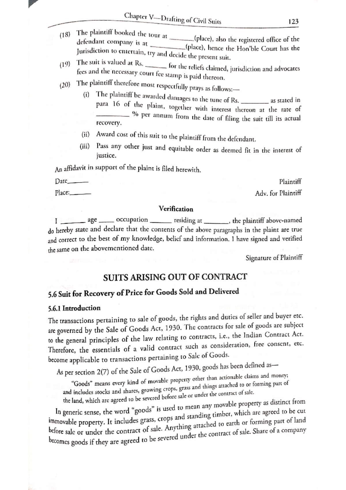 New Doc 09-14-2024 10 - Drafting notes - Chapter Drafting of Civil ...