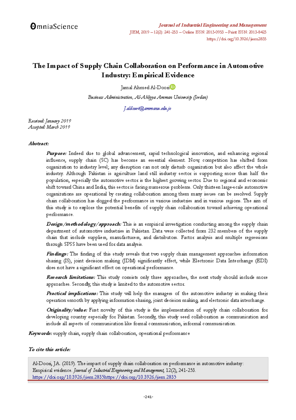 2835 11268 1 PB - IMPORTANT - Journal of Industrial Engineering and ...