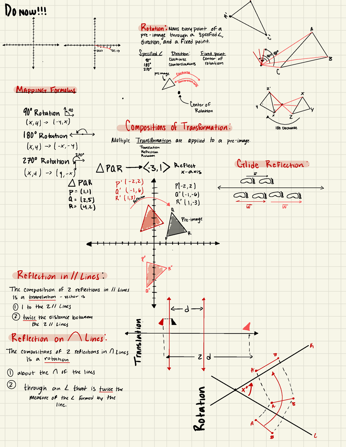 geometry step by step problem solving