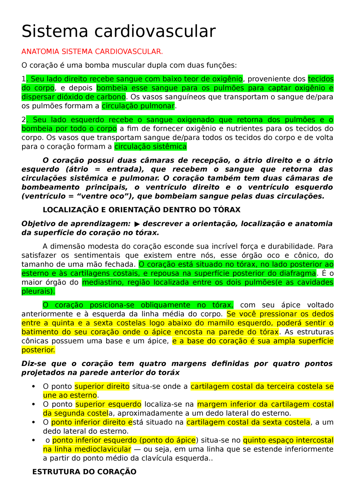 Resumo DE Farmacologia Cardiaca - RESUMO DE Pode ser de dois tipos: 1)  derivada de um problema que - Studocu