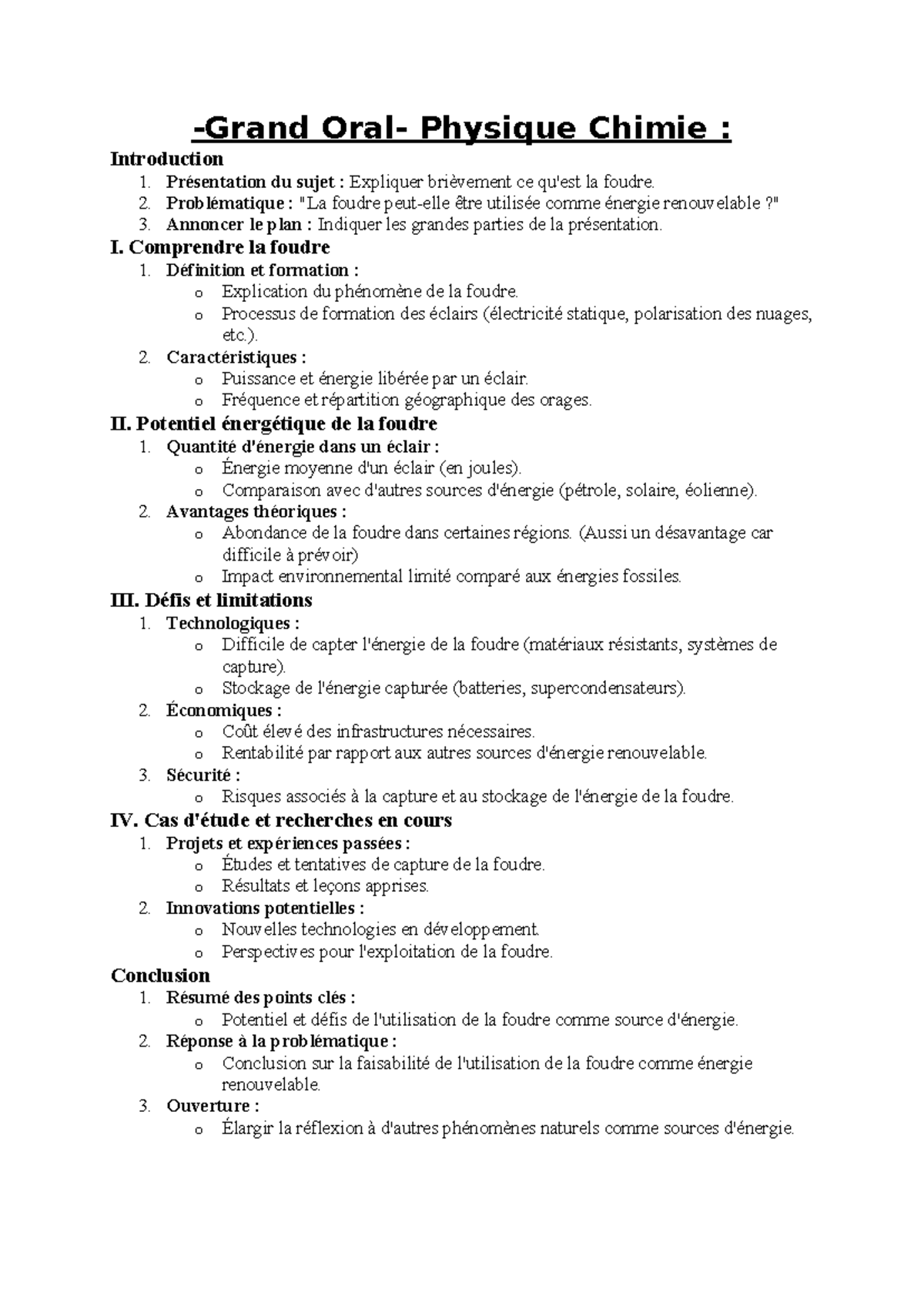 Grand Oral physique Grand Oral Physique Chimie Introduction 1 — free download