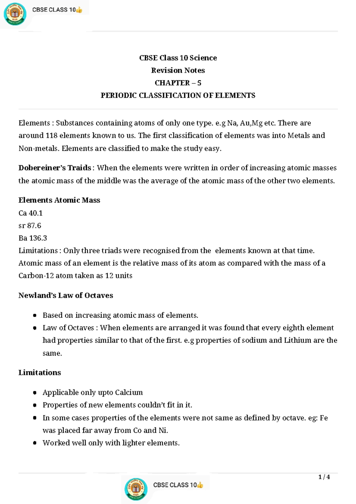 10-science-notes-05-periodic-classification-of-elements-1-cbse-class