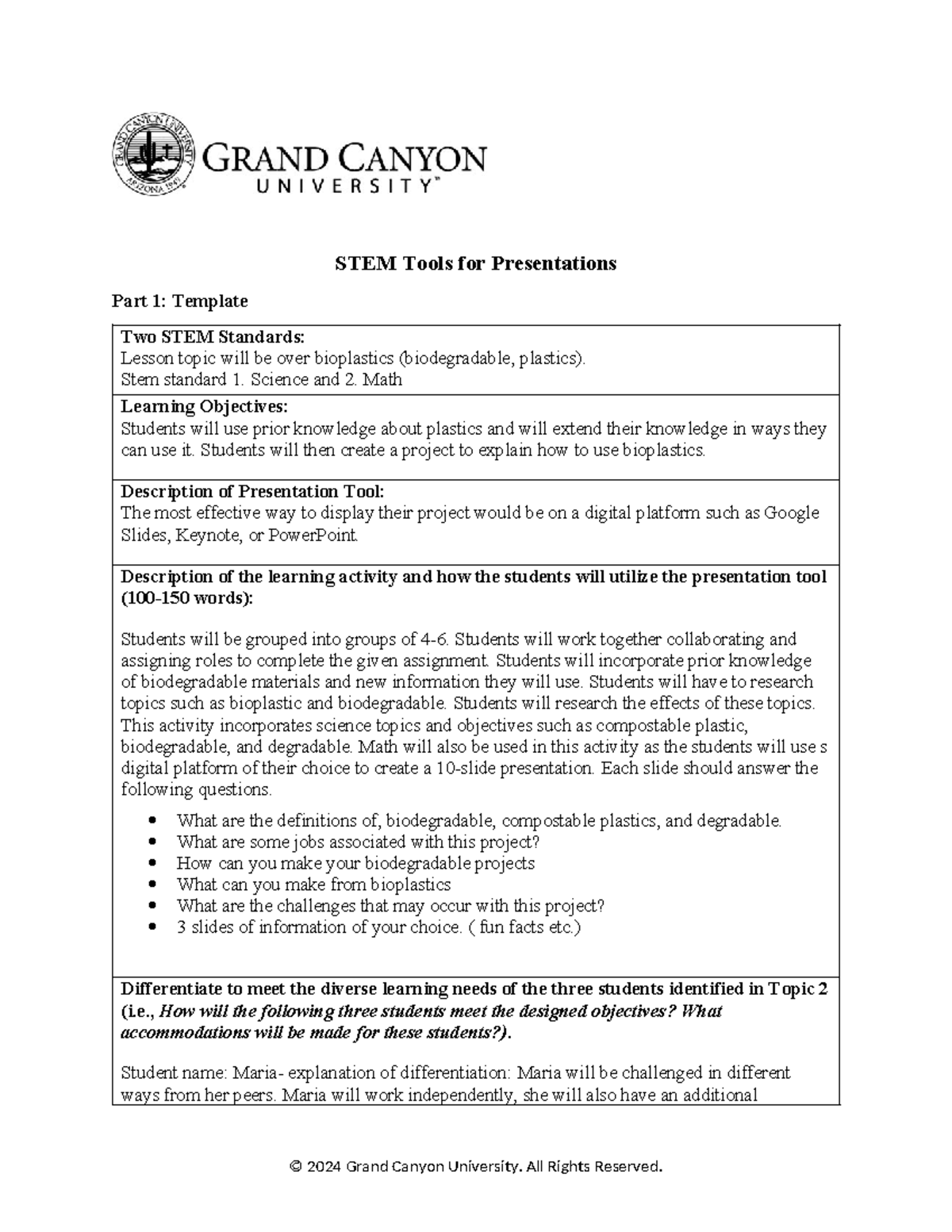 Stem t4 - STEM Tools for Presentations Part 1: Template Two STEM ...