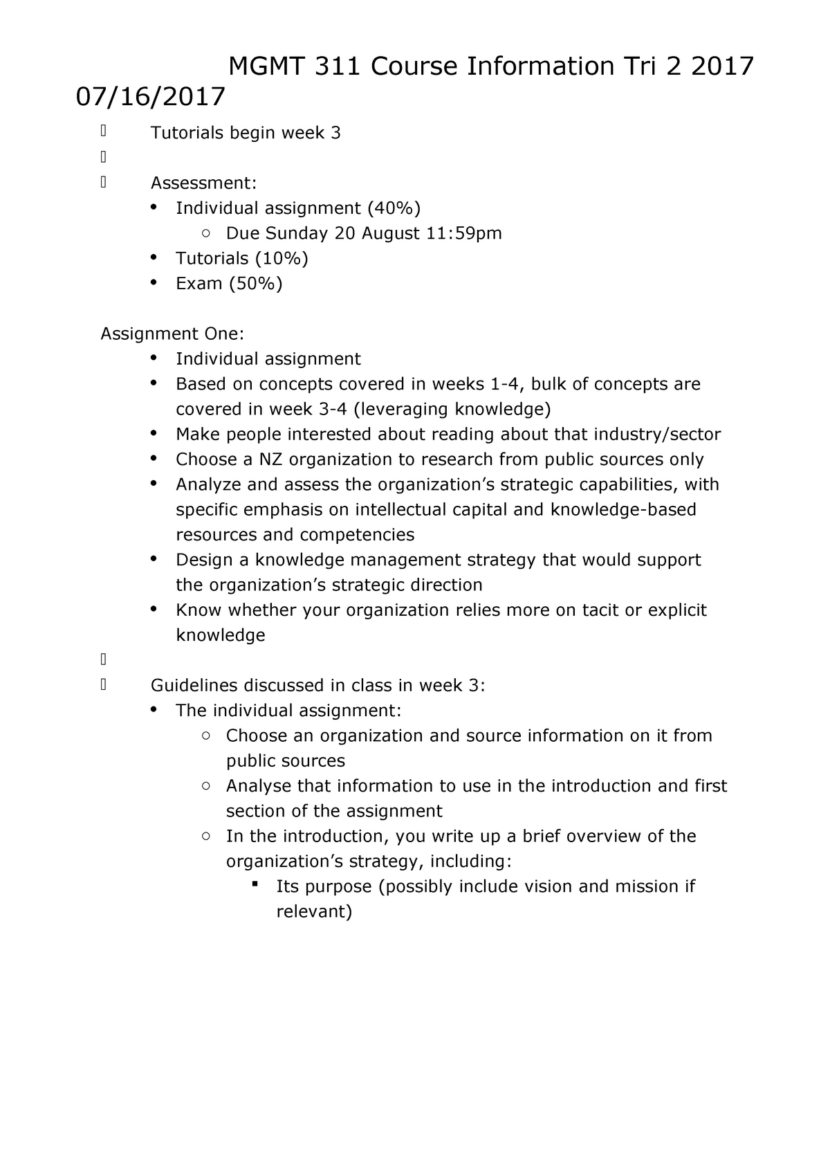 mgmt 311 assignment 3