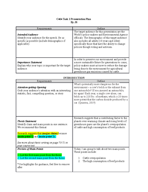 D079 Task 1 Assignment Passed - D079 RNM1 or BXM1 - Business ...