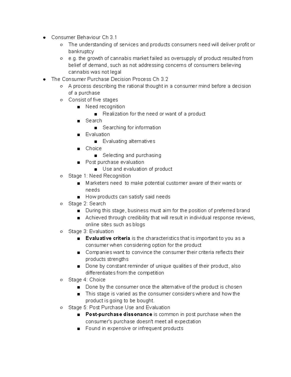 Chapter 3 marketing Buyer Behavior 1st half - Consumer Behaviour Ch 3 ...