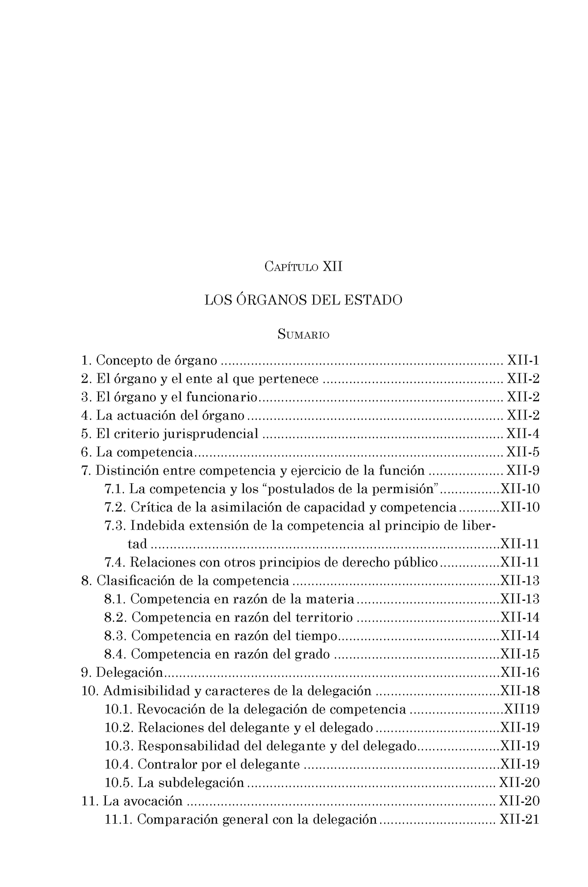 Capitulo XII - Los Órganos Del Estado - A. Gordillo - Capítulo XII LOS ...