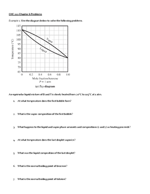 Homework 2 - CHE 272: Introduction to Chemical Engineering Calculations ...