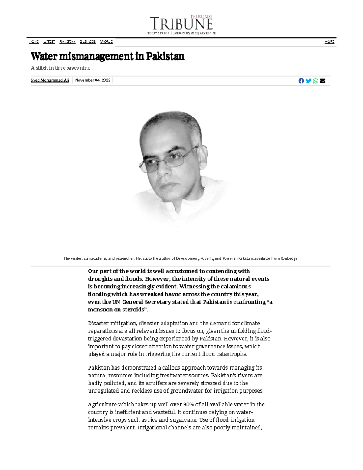 Set Up To Fail? The Environmental Impact Of Water Mismanagement - xuk3zs5