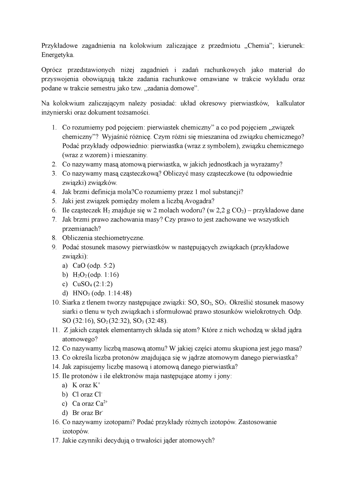 Kolokwium Z Maszyn Elektrycznych Przykładowe Zagadnienia Na Kolokwium Zaliczające Z Przedmiotu 7137