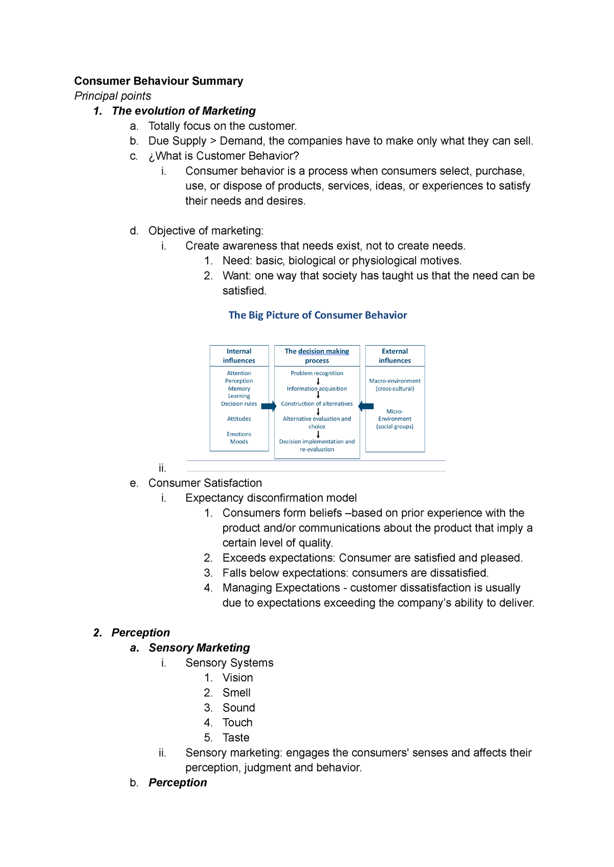 consumer behaviour case study