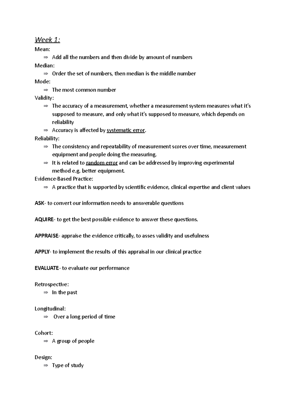 exam-notes-evidence-week-1-mean-add-all-the-numbers-and-then-divide