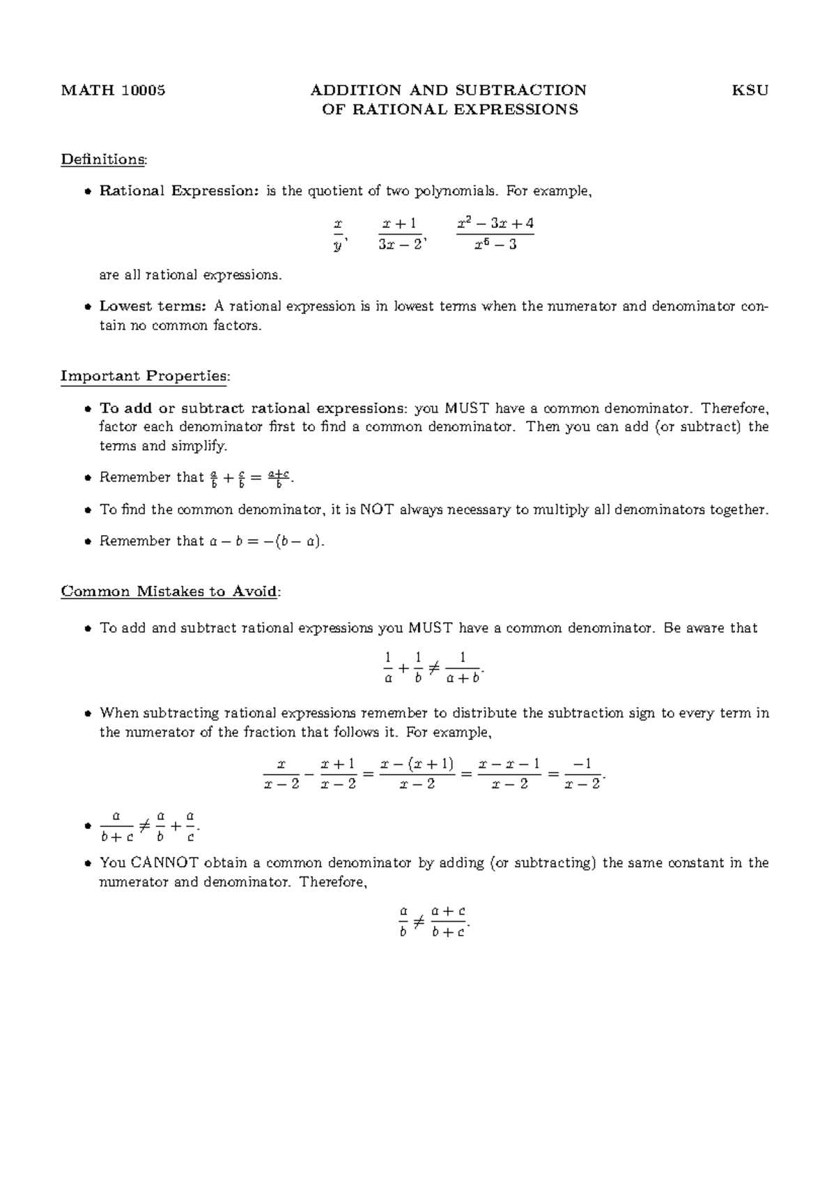 adding-and-subtracting-rational-expressions-math-10005-addition-and