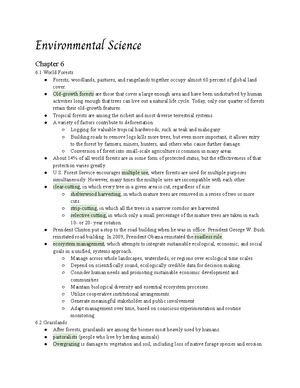 Environmental Science 11 - Environmental Science Chapter 11 11 Water ...