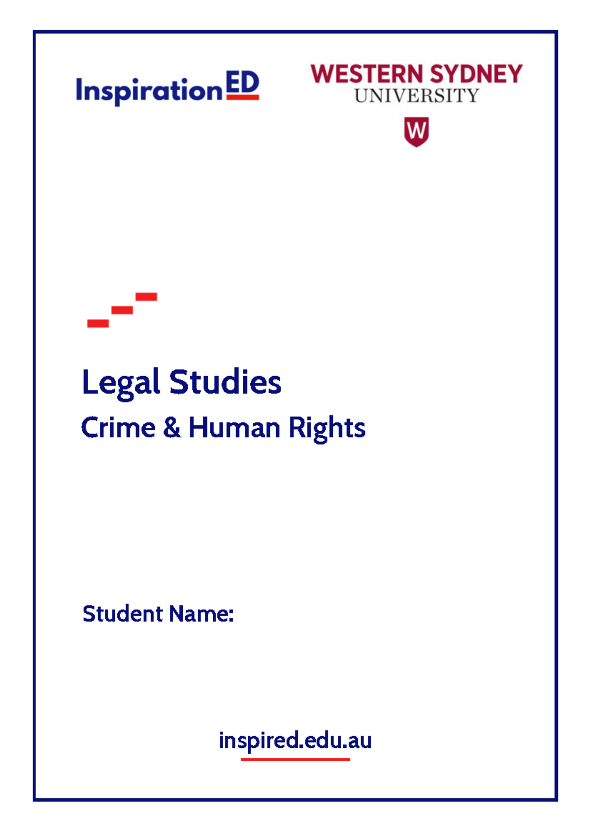 Legal Studies Subject Review 2024 - Legal Studies Crime & Human Rights ...
