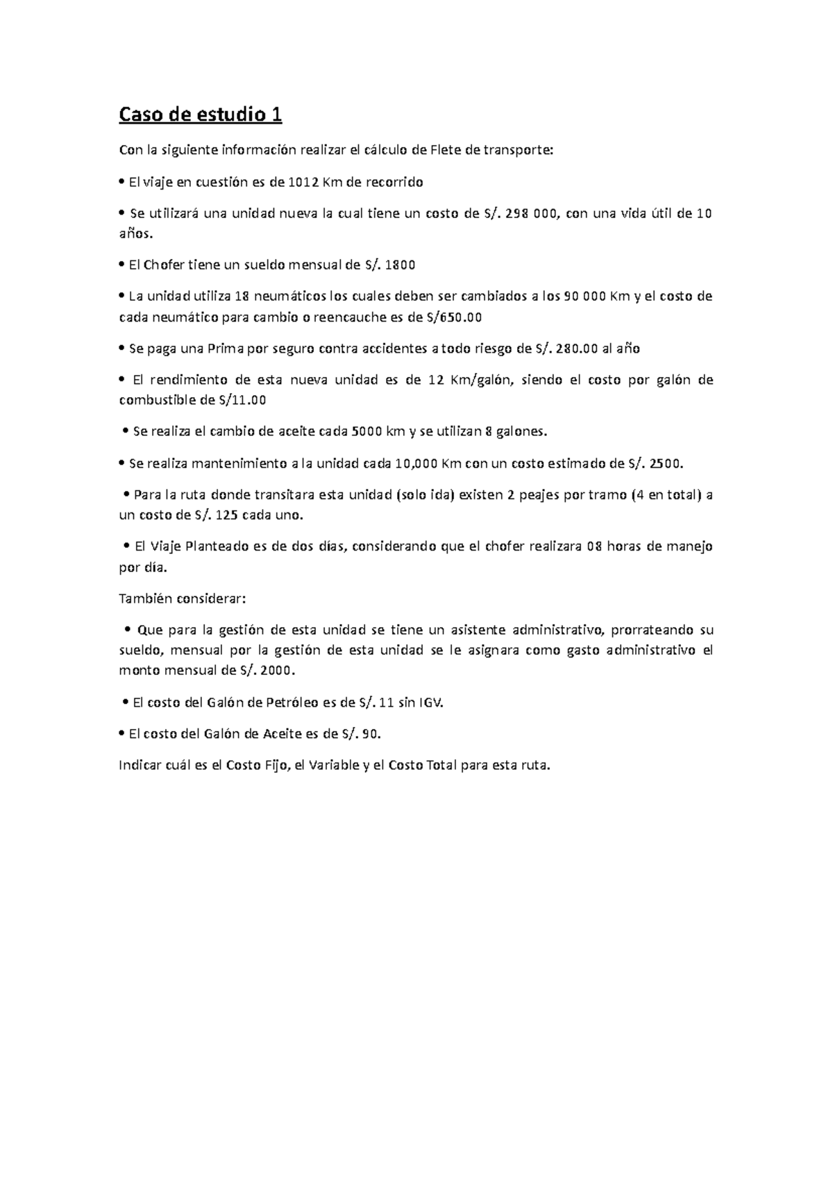S13.s2 - Casos de estudio - Flete y Fabrica de zapatos - Caso de ...