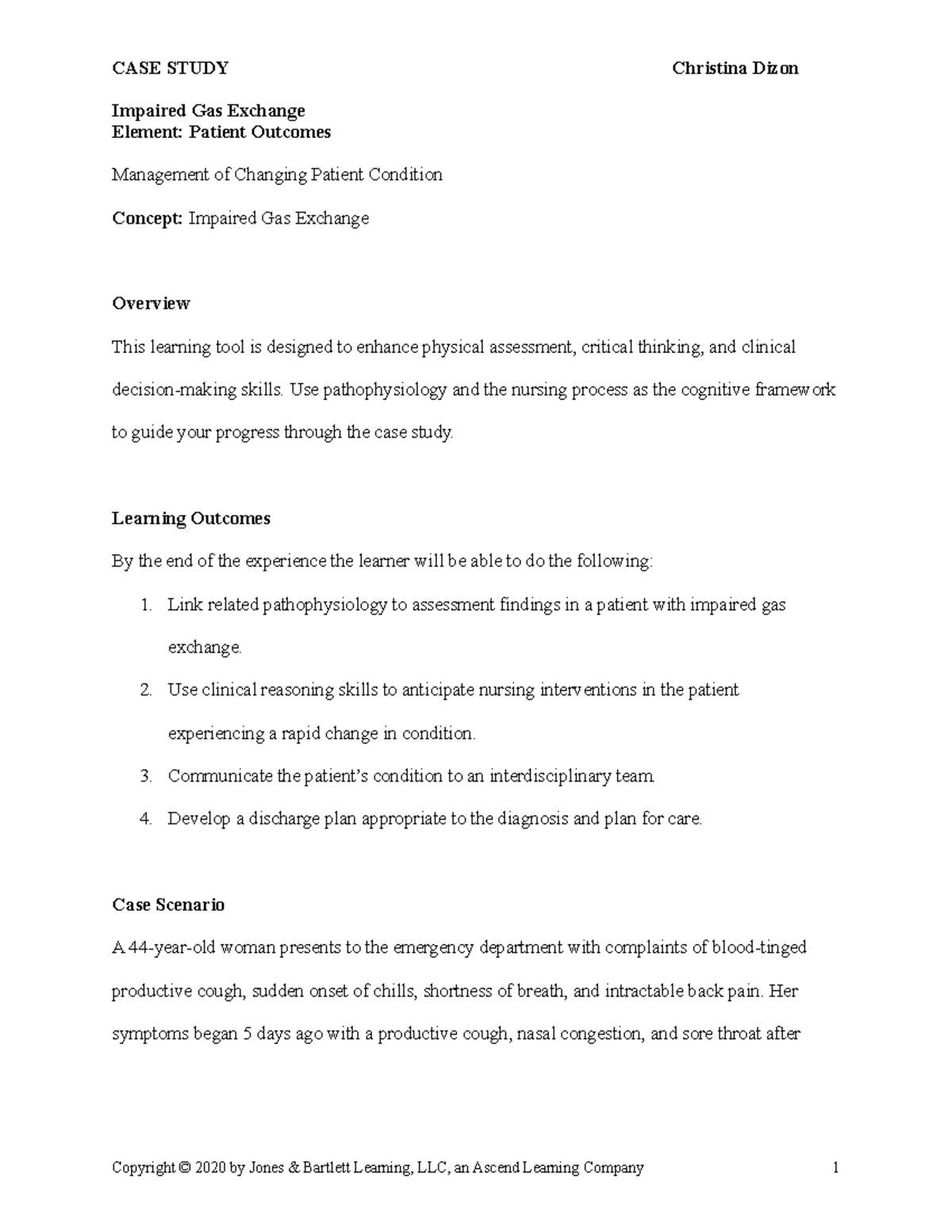 chapter 2 gas exchange case study 29