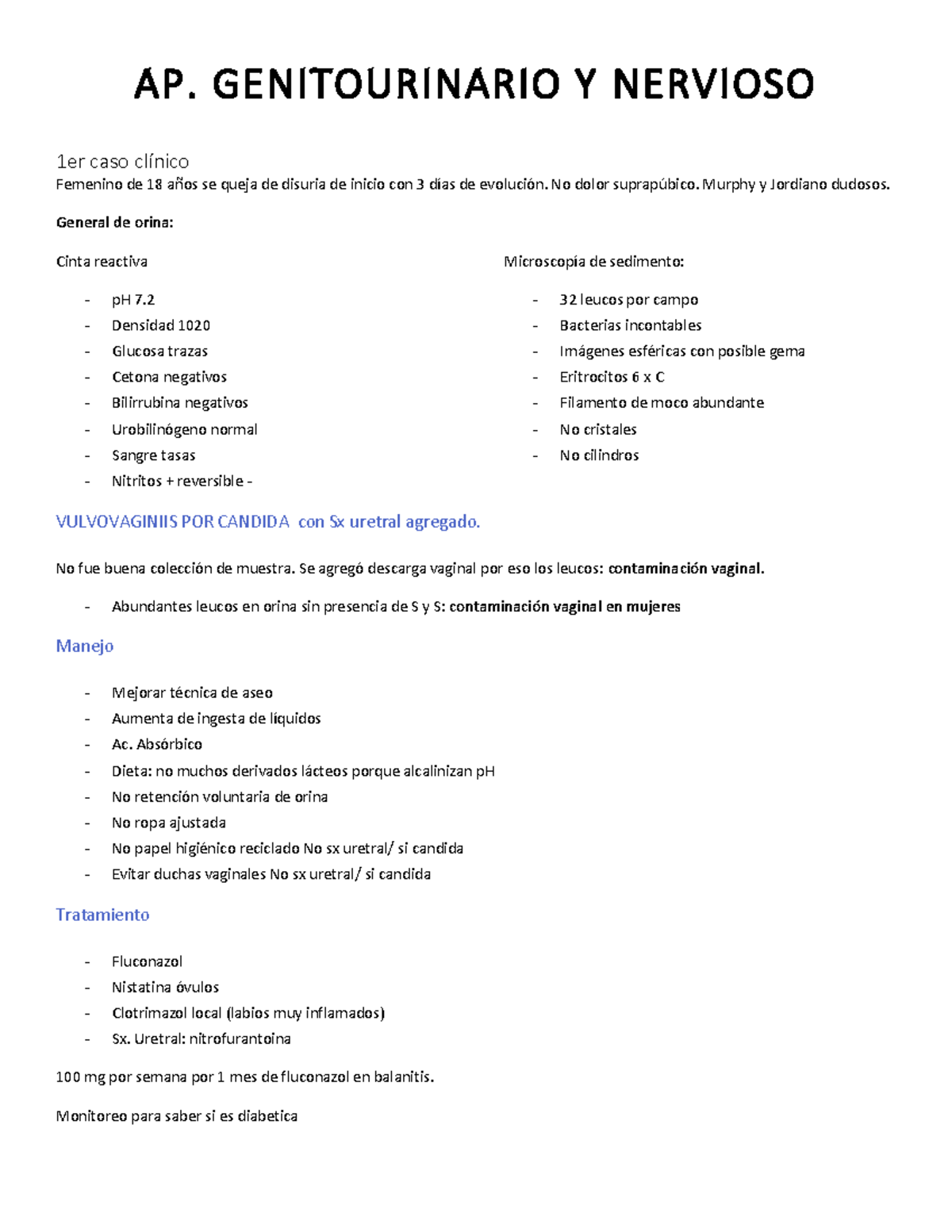 uretritis cutánea con diflucan