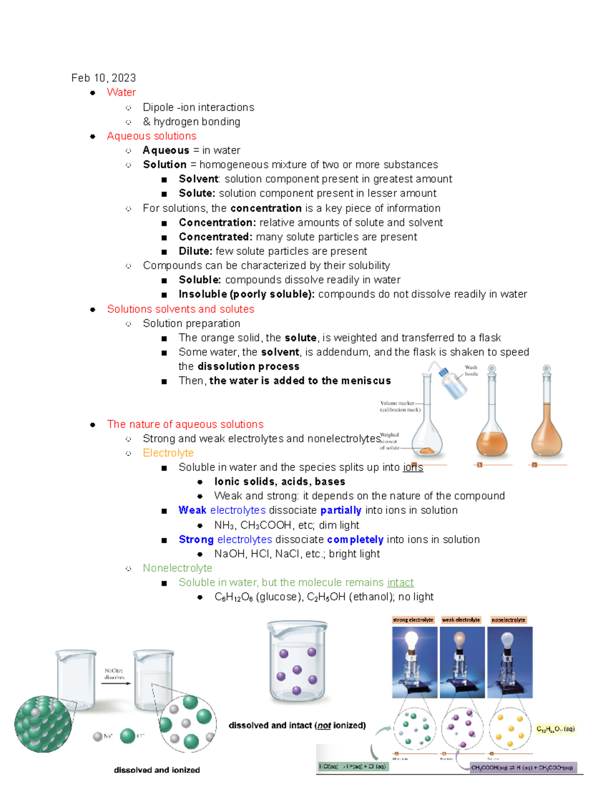 Chapter 4- types of chemical reactions and solution stoichiometry - Feb ...