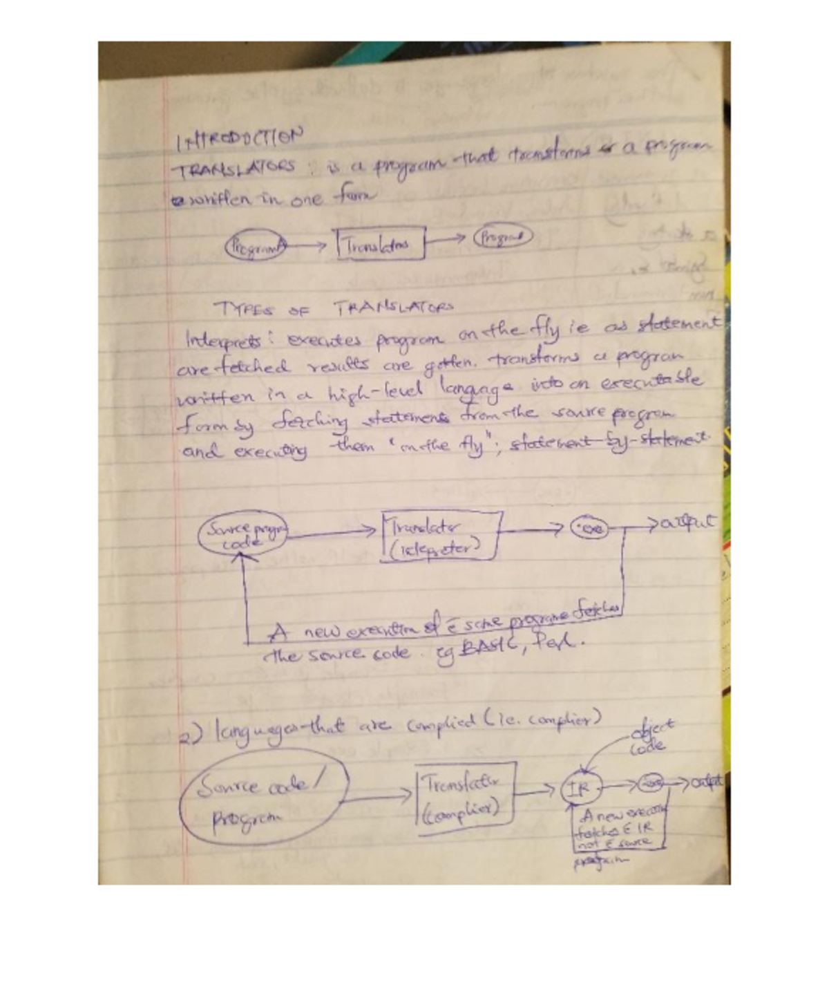 Compilers Note - Compiler notes - Computer Science - KNUST - Studocu