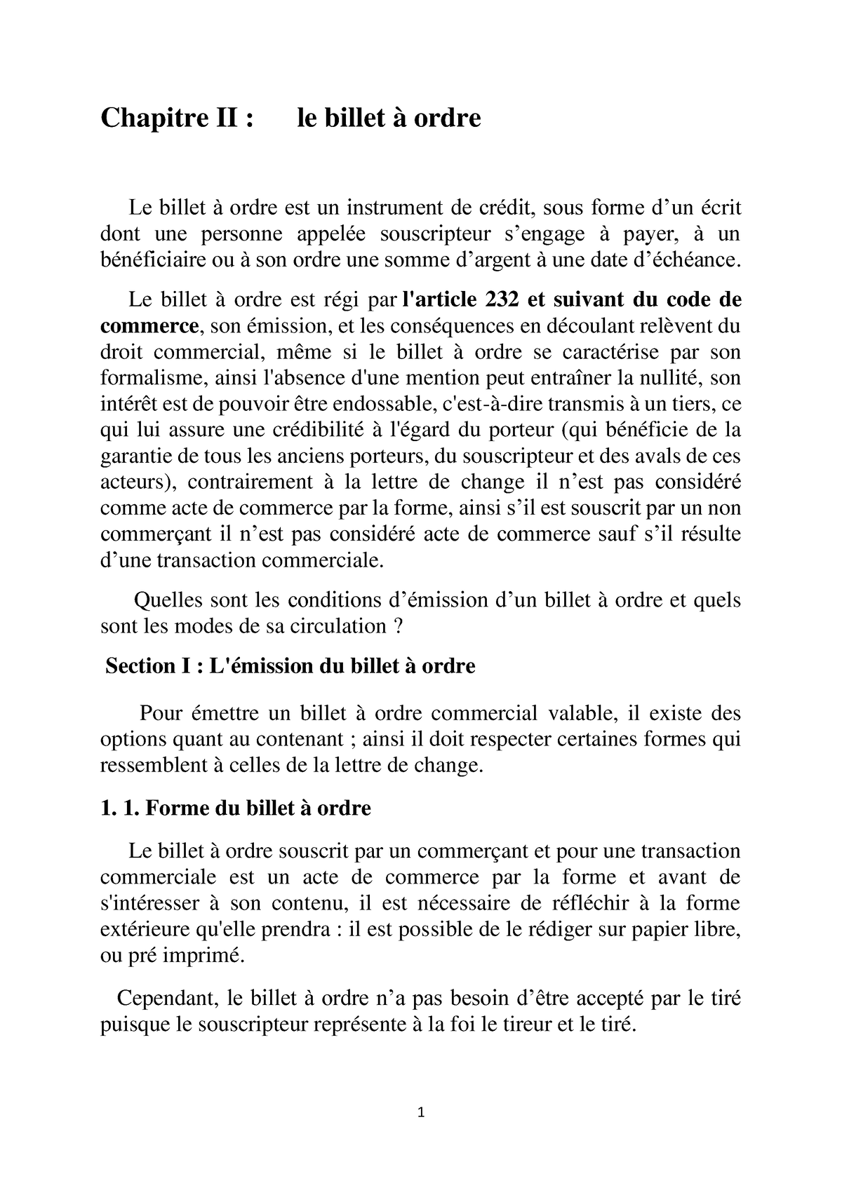 le-billet-ordre-le-billet-ordre-est-r-gi-par-l-article-232-et