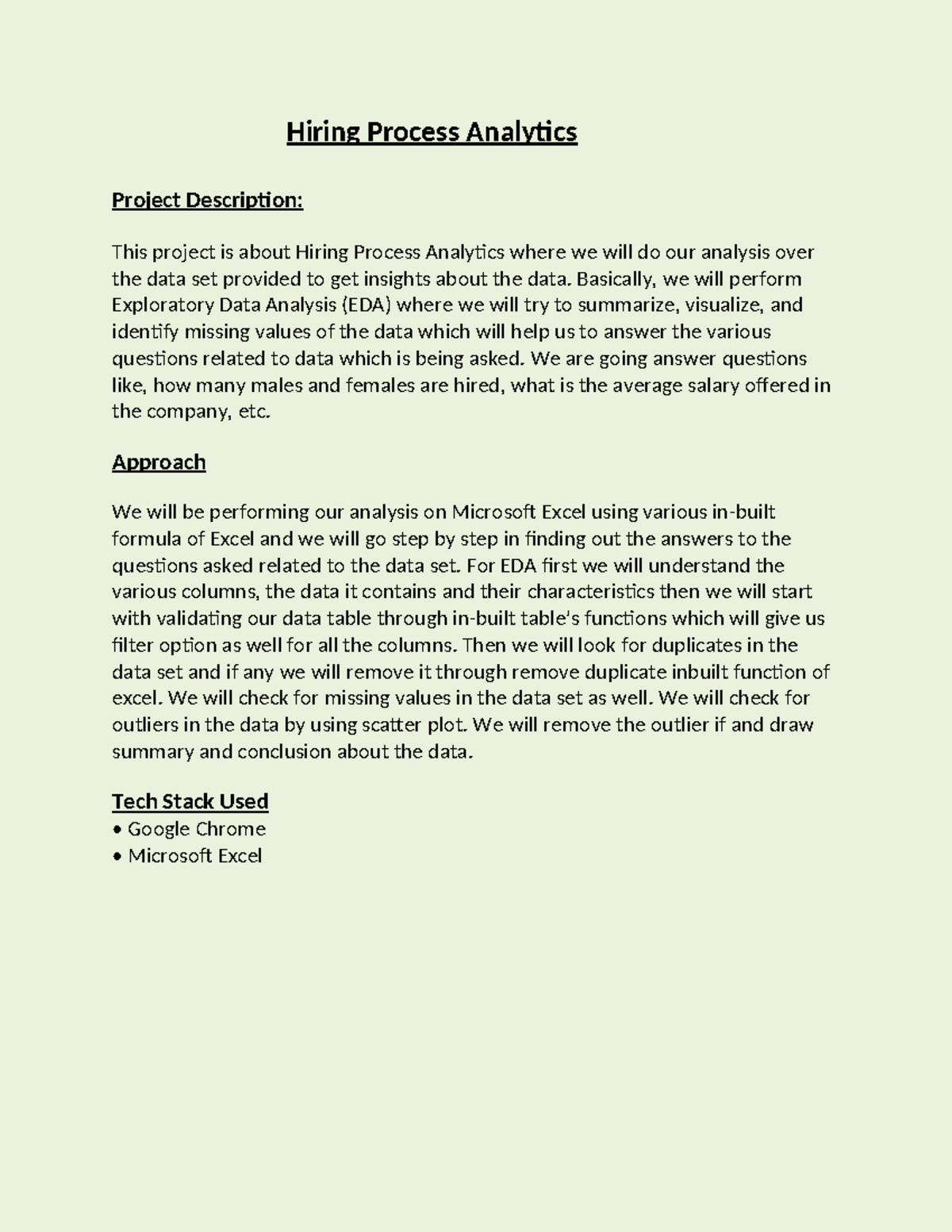 Hiring Data Analytics - Hiring Process Analytics ####### Project ...