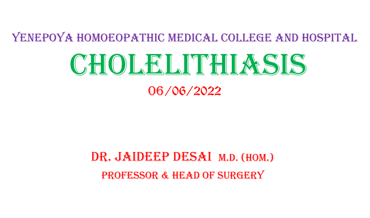 cholelithiasis case study scribd