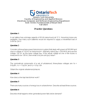 Electrical Engineering Fundamentals Summary - Topics & Practice ...