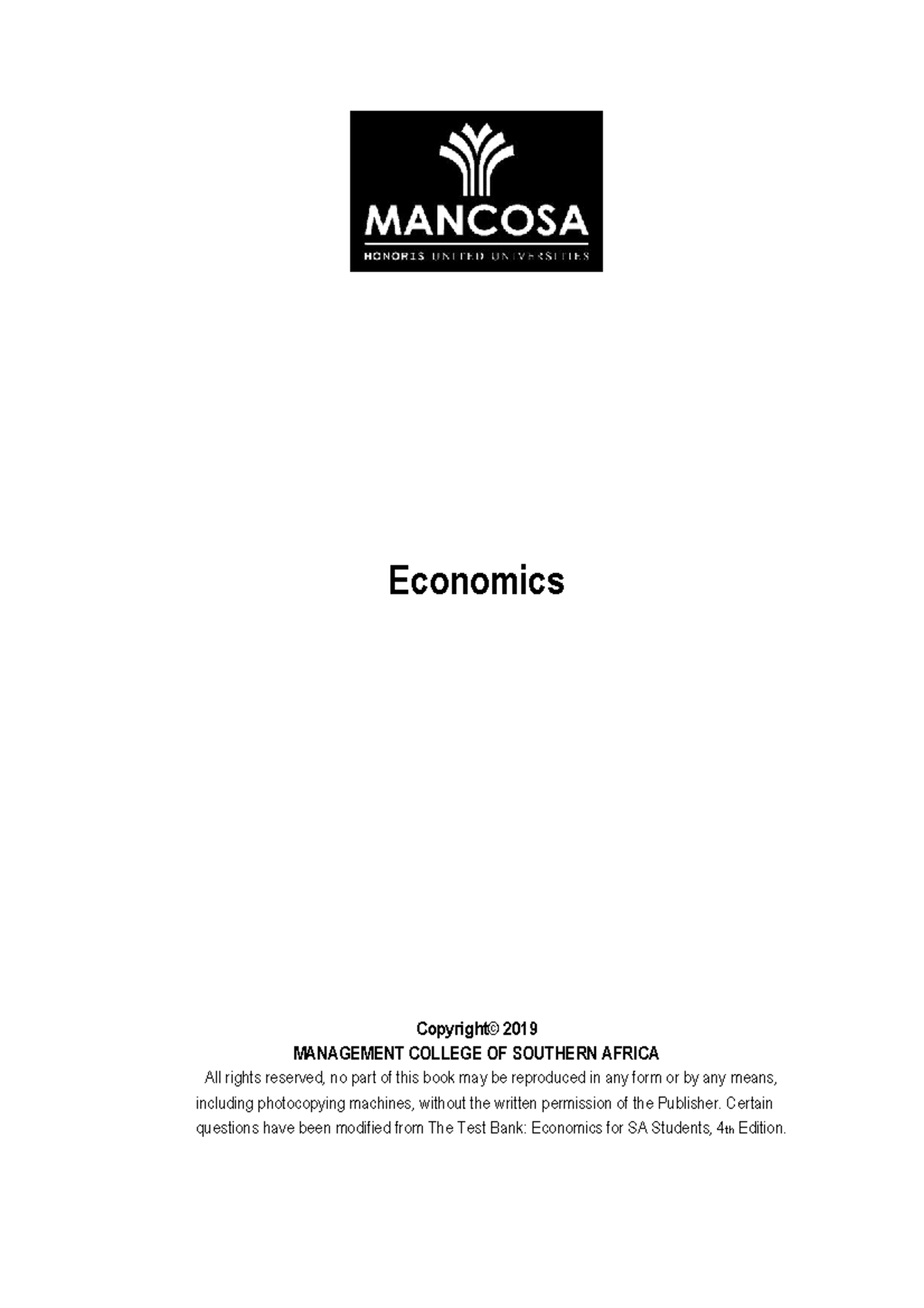 Economics 1a questions and answers economics copyright 2019