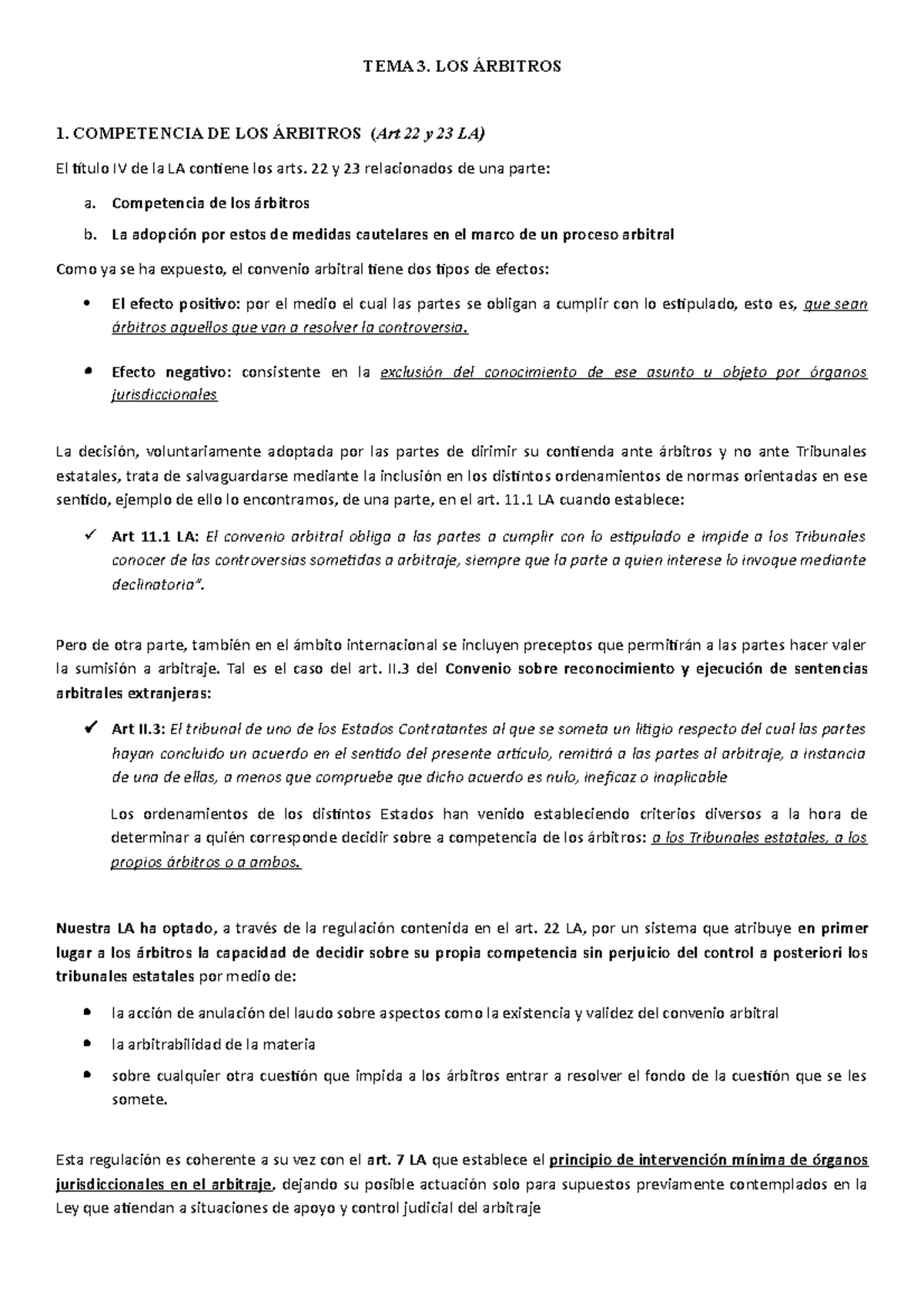 Tema 3 (Los árbitros) - APUNTES ARITRAJE UNIVERSIDAD REY JUAN CARLOS ...