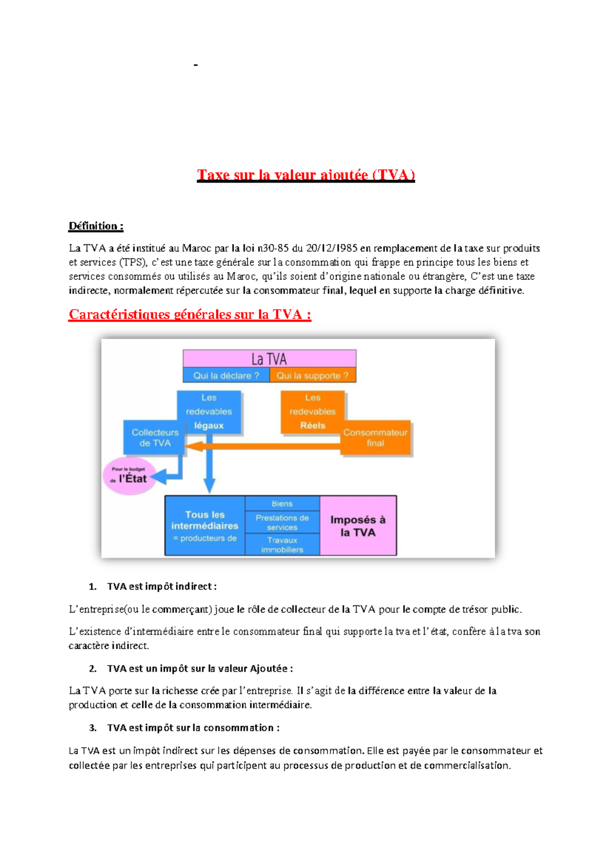 La Taxe Sur La Valeurs Ajout E Vf Dc Taxe Sur La Valeur Ajout E Tva D Finition La Tva A