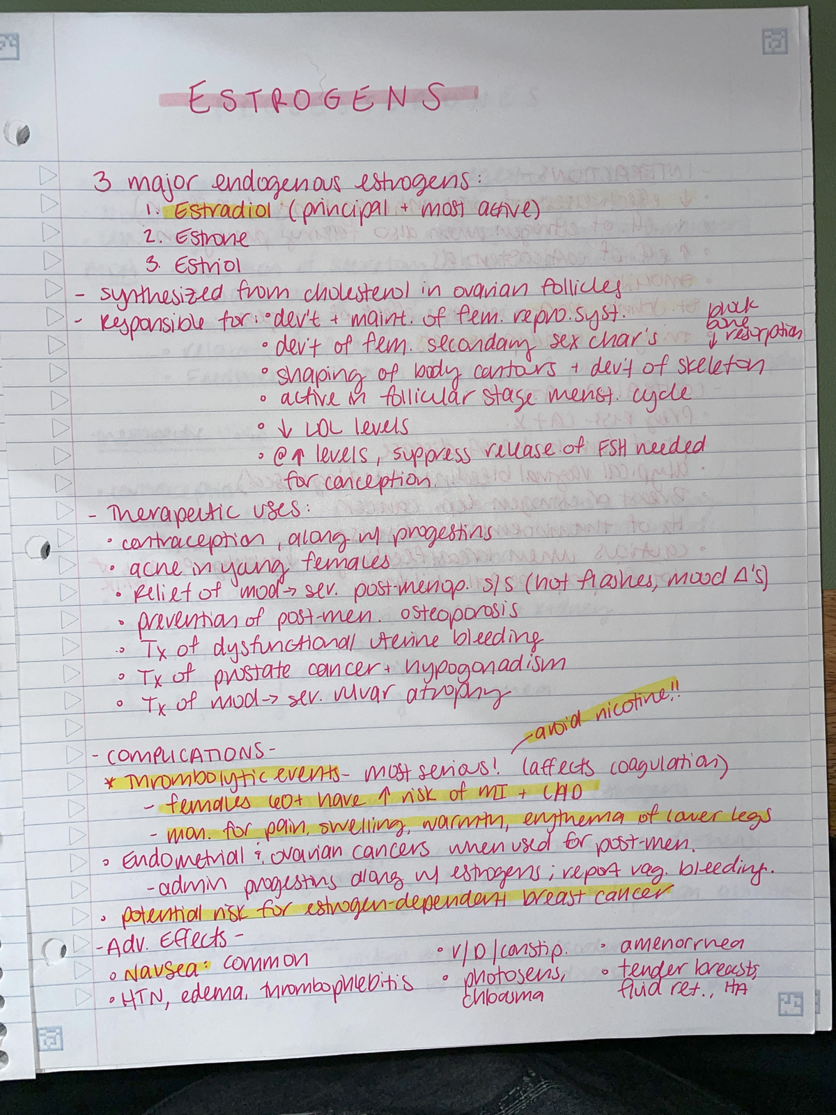 Drug Notes Exam 1 - NURS 3313 - Studocu