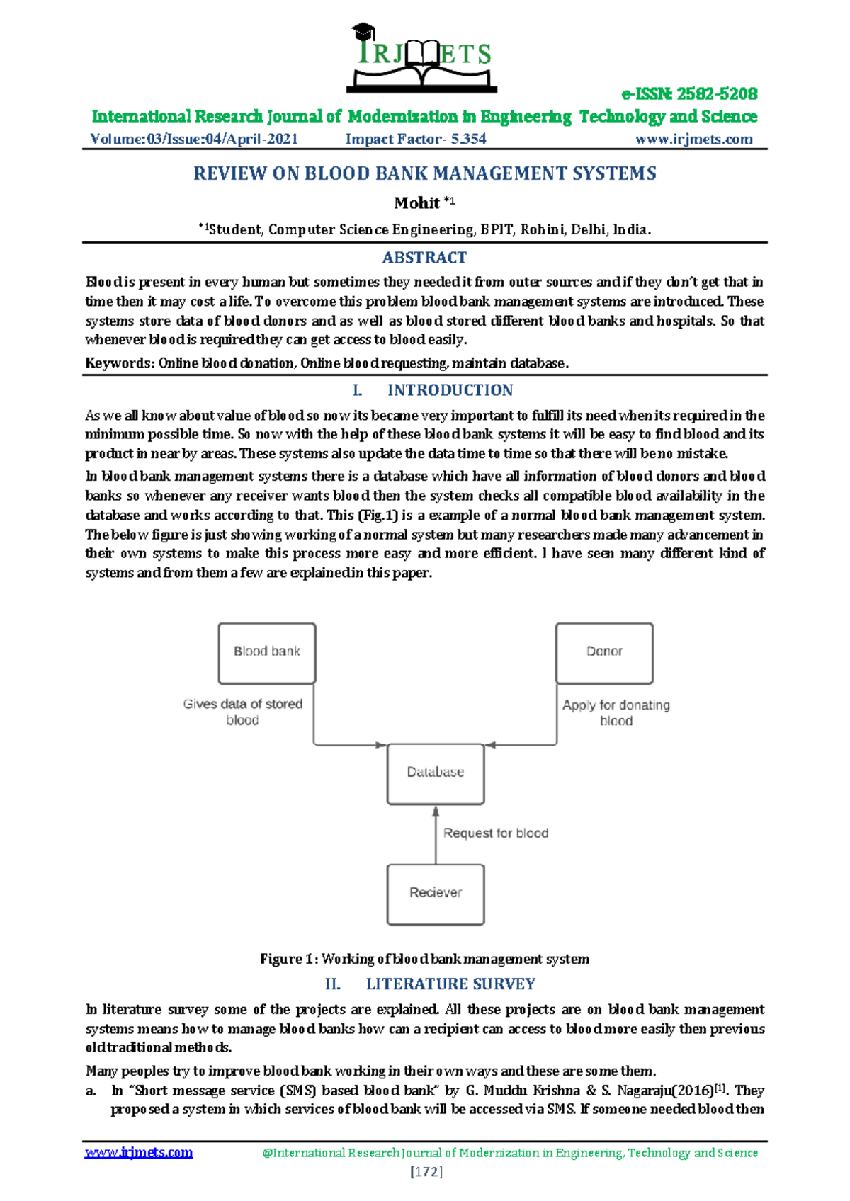 bank management system research paper