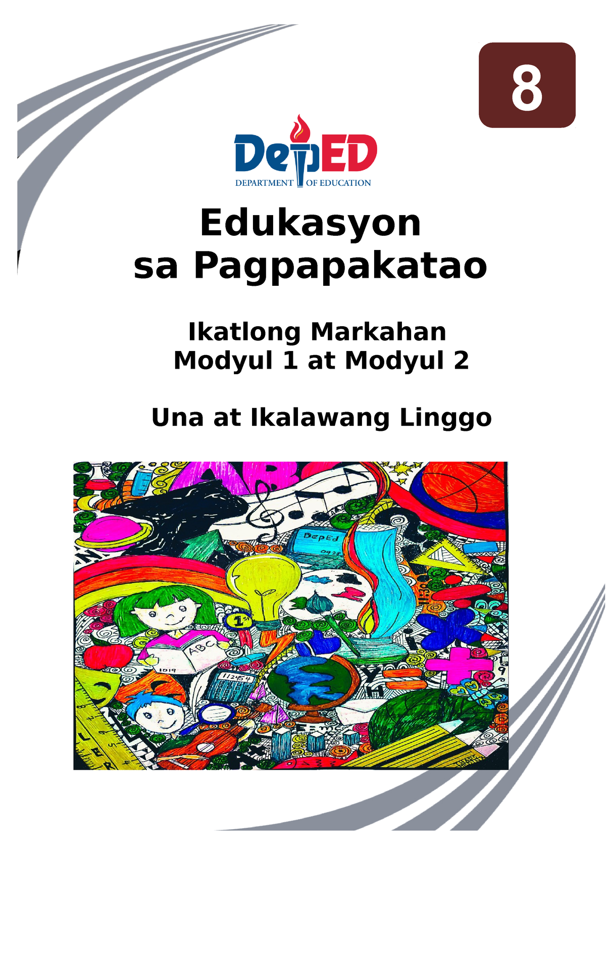 ESP8Quarter 3 Modyul 1 2 Wk1 2 - 8 Edukasyon Sa Pagpapakatao Ikatlong ...