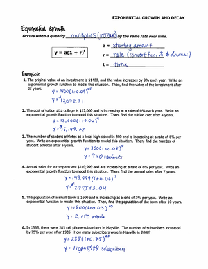 Growth-decay-and-compound-interest-hw - Studocu