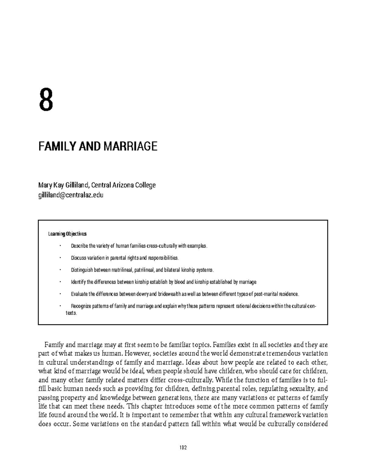 Family and Marriage 88 FAMILY AND MARRIAGEFAMILY AND MARRIAGE Mary