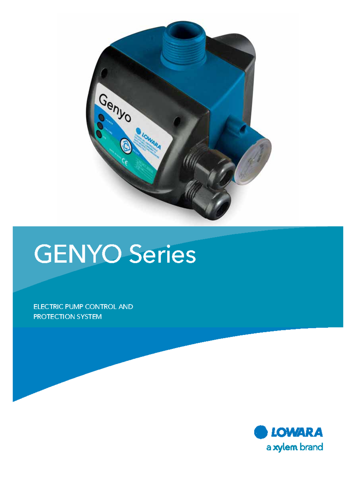 Genyo Series - Pump datatsheet - GENYO Series ELECTRIC PUMP CONTROL AND ...