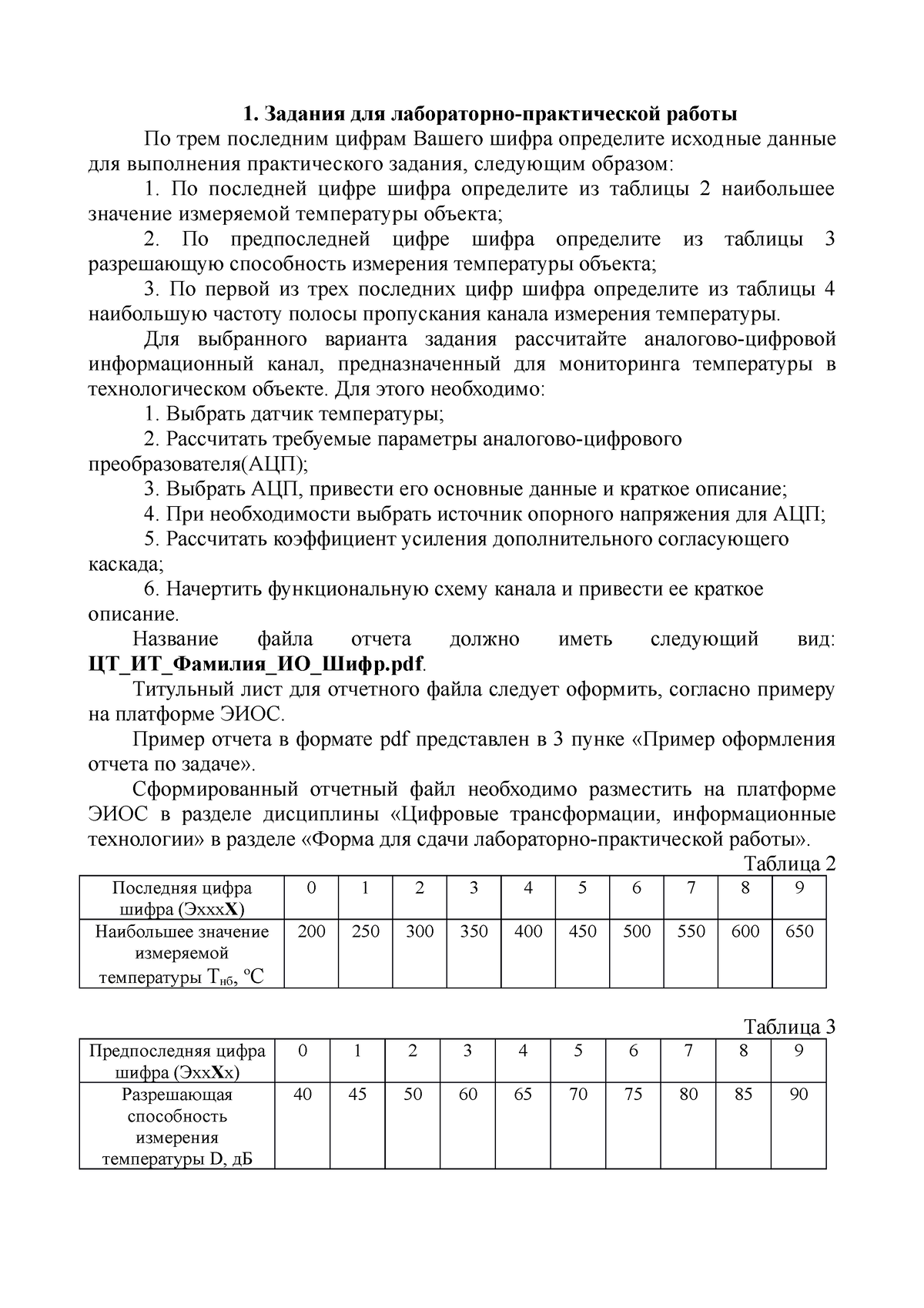 Задания для ЛПЗ Электроэнергетики и ТС - Задания для лабораторно-практической  работы По трем - Studocu