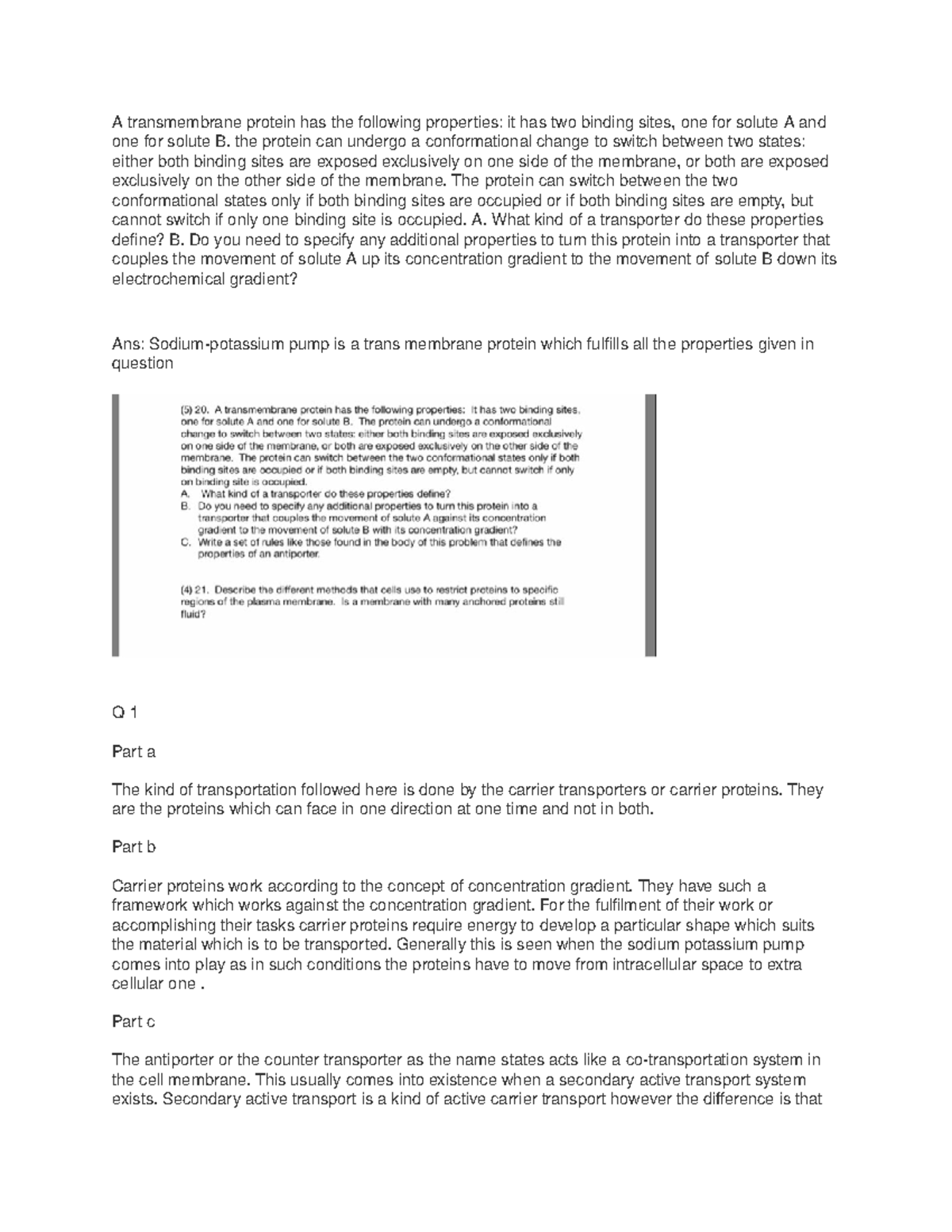 BIOL 101 B - Practice Material For Exam 1 For Biol 101 - A ...