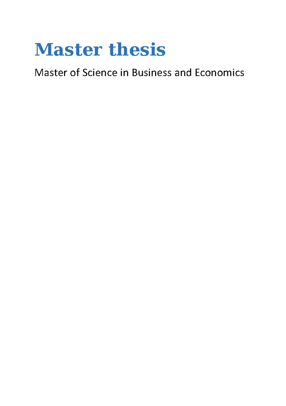 master thesis 1 3