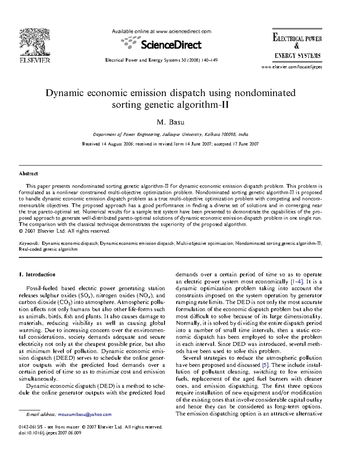 1-s2 - Please do - Dynamic economic emission dispatch using ...