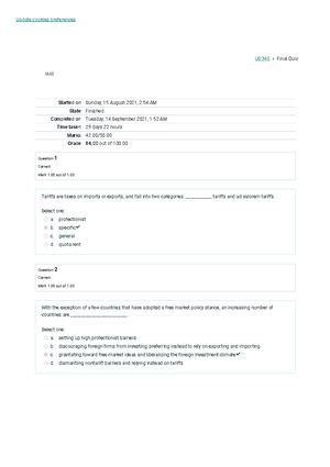 Human Resource Management - Update cookies preferences UG300 Final Quiz ...