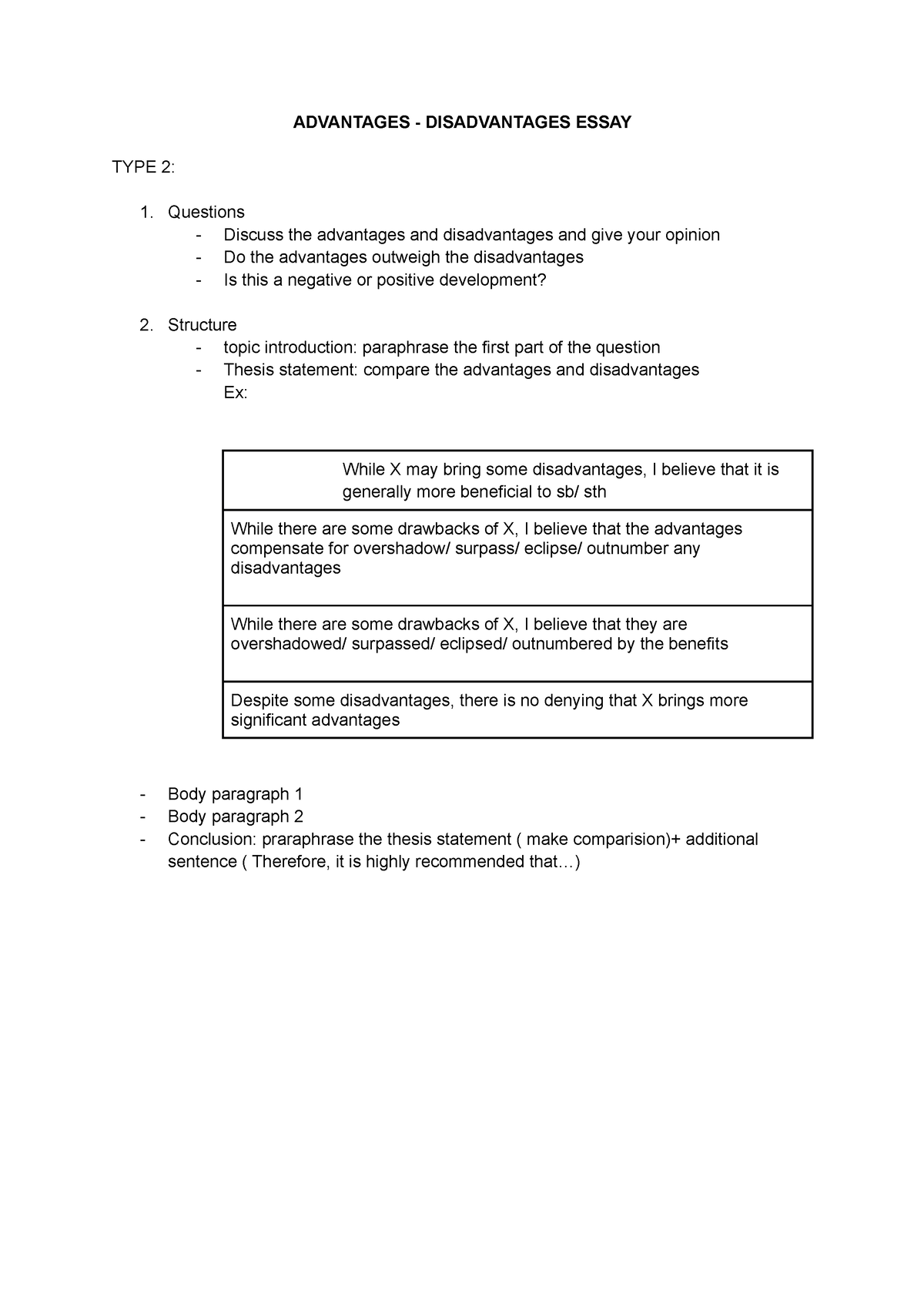 disadvantages of essay type test